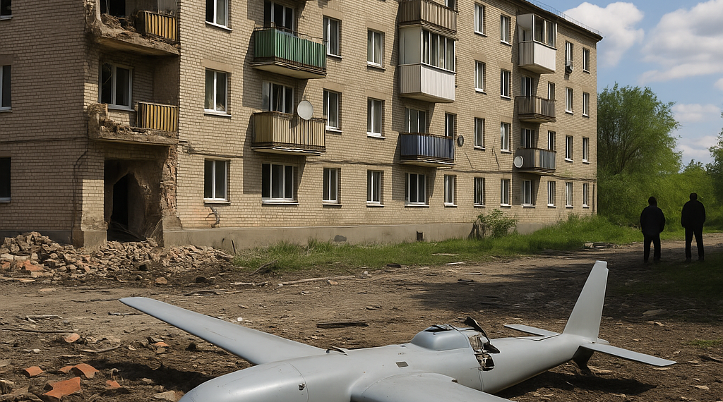 Un ataque con drones de Ucrania deja ocho muertos y 61 heridos en dos centros logísticos en Rusia