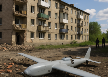 Un ataque con drones de Ucrania deja ocho muertos y 61 heridos en dos centros logísticos en Rusia