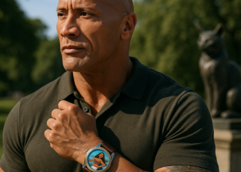 Dwayne Johnson Wore a Unique 'Moana'-Inspired Watch