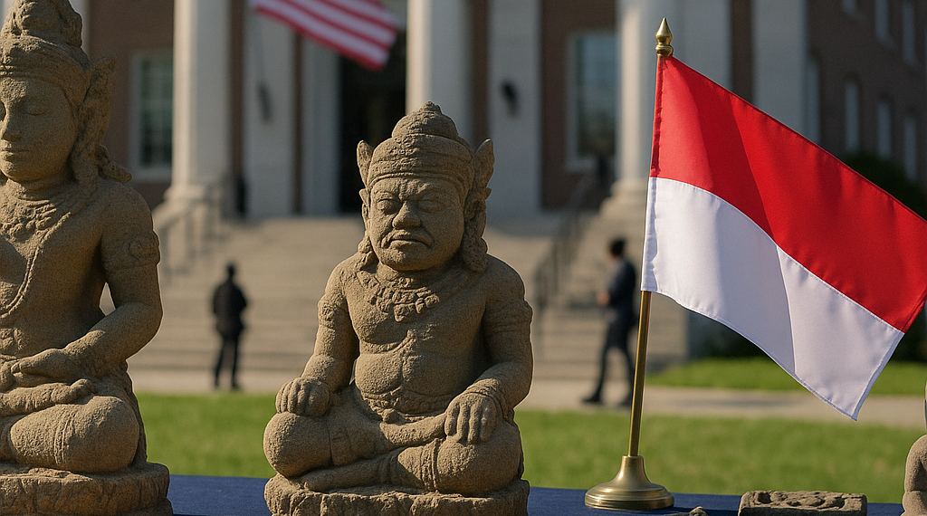 U.S. Repatriates Looted Cultural Artifacts to Indonesia