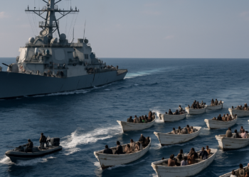 Estados Unidos desvió 17 buques mercantes en el mar Arábigo que intentaban burlar el bloqueo a los puertos iraníes