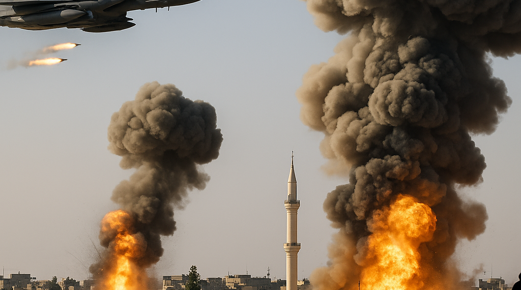 EEUU lanza "potentes" bombardeos contra Irán tras ataques en el estrecho de Ormuz