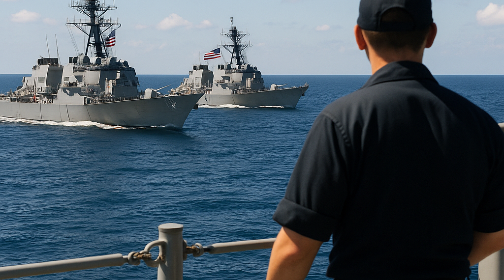 El Ejército de Estados Unidos desvió dos buques más en su bloqueo naval contra Irán