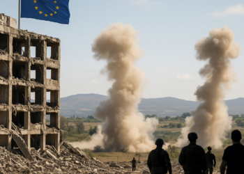 EU lanza su séptima noche de bombardeos e Irán responde golpeando bases en Kuwait y Jordania