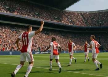 El Ajax de Míchel comienza goleando en Europa y el Benfica se la 'pega'