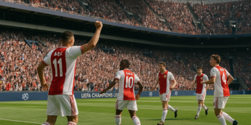 El Ajax de Míchel comienza goleando en Europa y el Benfica se la 'pega'