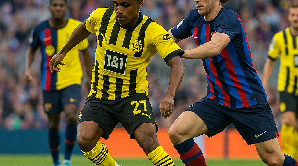 El Barça disfruta de los primeros 45 minutos de Adeyemi: conducción, disparo, velocidad, sacrificio...