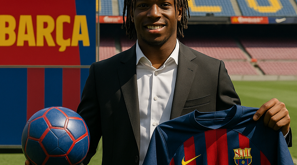 El Barça refuerza sus extremos: ficha a Jesse Bisiwu, que estará a caballo del filial y del primer equipo
