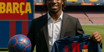 El Barça refuerza sus extremos: ficha a Jesse Bisiwu, que estará a caballo del filial y del primer equipo
