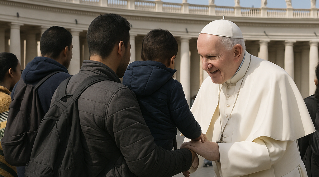 El Papa León XIV rinde homenaje a las víctimas de las rutas migratorias en Lampedusa