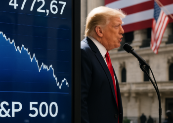 El S&P 500 cayó tras el anuncio de Trump sobre el fin del cese al fuego con Irán