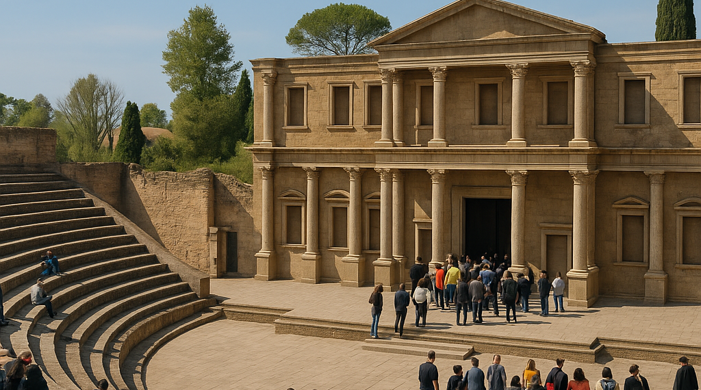 La increíble historia del hombre que construyó un falso teatro romano en Italia y vendió entradas por visitarlo | Cultura