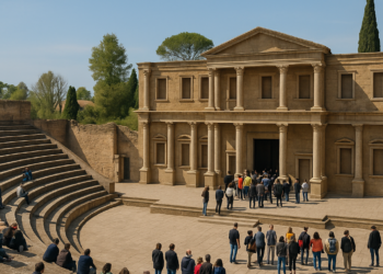 La increíble historia del hombre que construyó un falso teatro romano en Italia y vendió entradas por visitarlo | Cultura