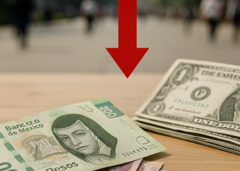 Peso mexicano se deprecia frente al dólar por escalada en la guerra de Oriente Medio