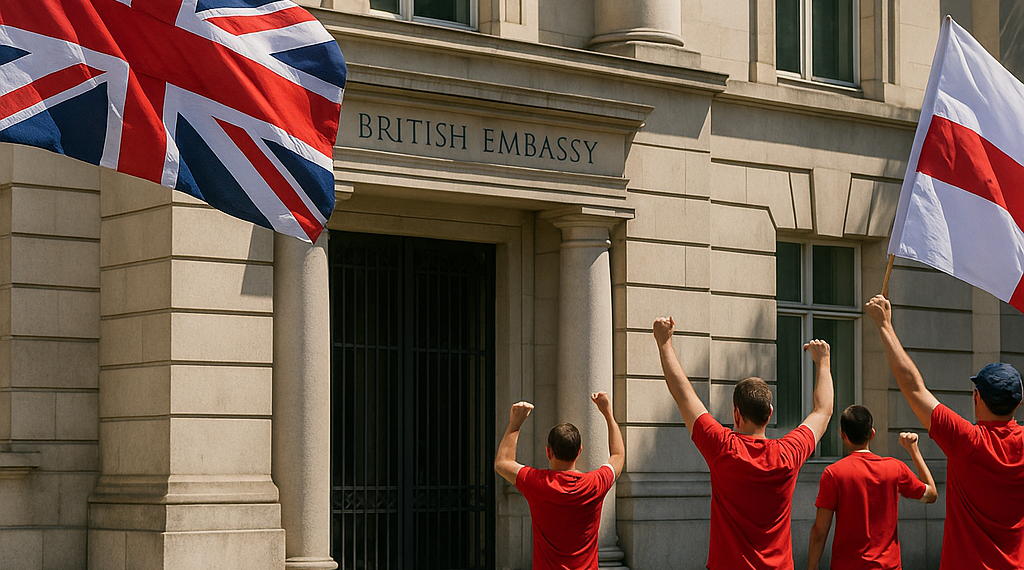 Embajada Británica priorizará asistencia consular a aficionados ingleses durante el duelo ante México