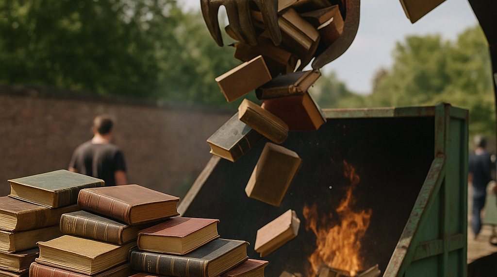 AI Companies Are Buying Antique Books, Ingesting Their Contents to Train Models, and Then Destroying Them at Incredible Scale