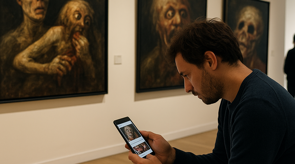 At Management Gallery, the Grotesque Evolves for the Doomscroll Era