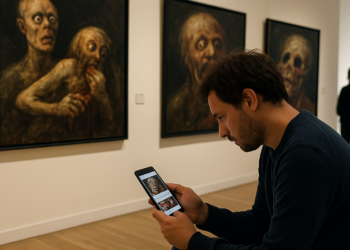 At Management Gallery, the Grotesque Evolves for the Doomscroll Era