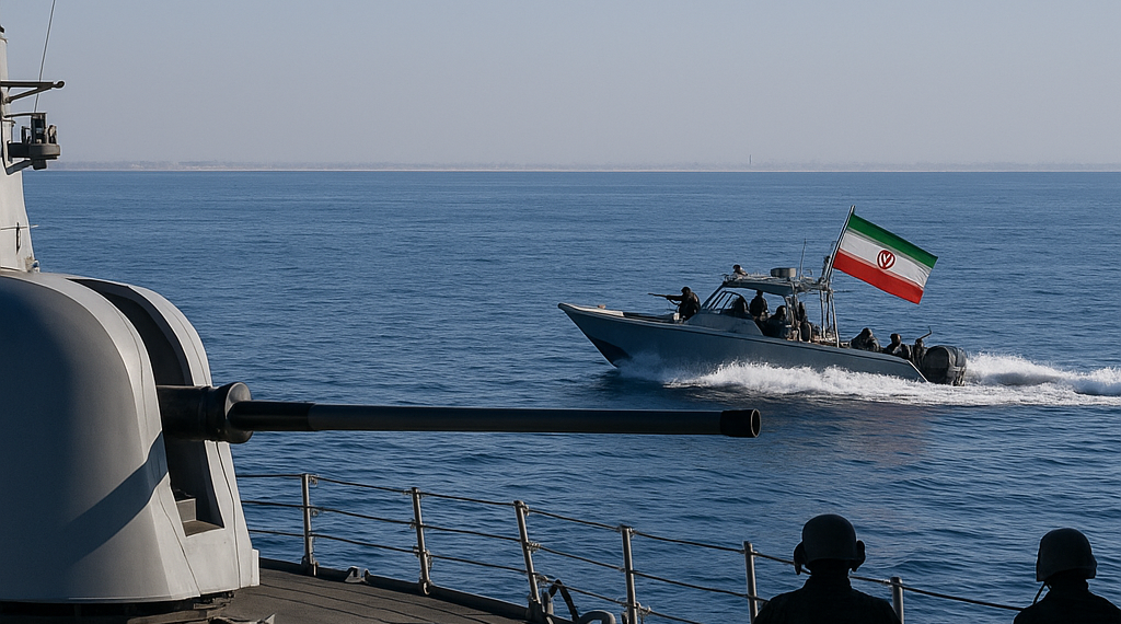 Intercambian EU e Irán ataques en Golfo Pérsico