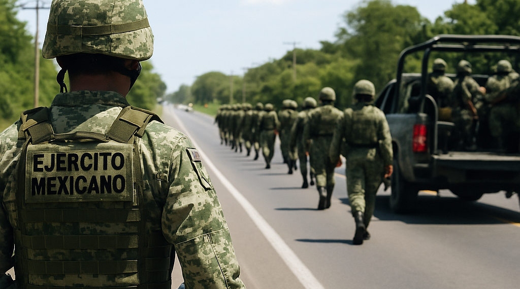 Suman 2,600 militares enviados a Sinaloa en el 2026