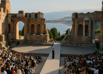 Center Stage: A Dolce & Gabbana Alta Sartoria Show in Taormina’s Teatro Antico