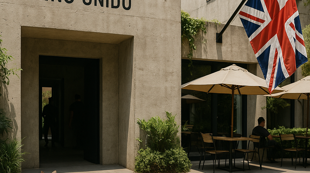 Oculta Inglaterra hotel en CDMX para burlar 'serenata'