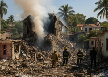 Explosión en polvorín sacude viviendas en Cuernavaca