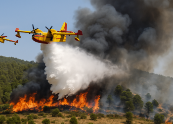 Europa moviliza cuatro aviones de Grecia e Italia para combatir los incendios en España