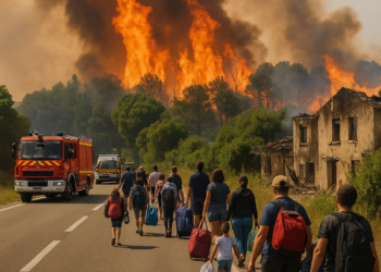 Más de 250.000 evacuados y 42.000 hectáreas calcinadas por el incendio que azota al sur de Francia: hay alerta máxima en Burdeos