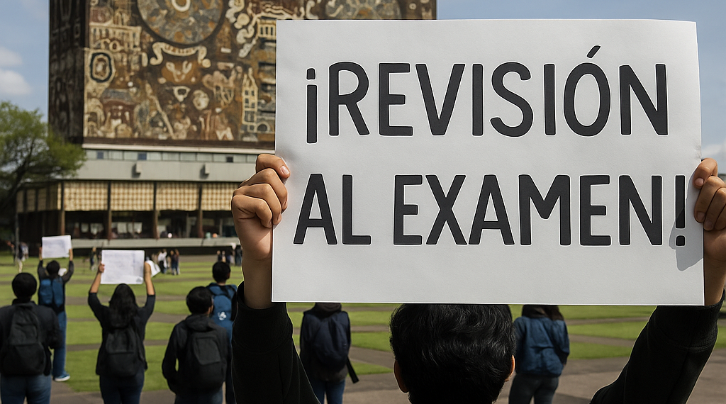 Piden a UNAM hacer auditoría tras denuncias por examen
