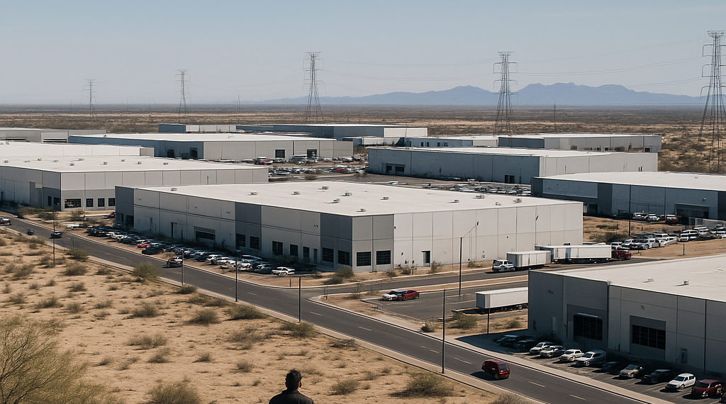 Parques industriales crecen en zonas con alto estrés hídrico en México