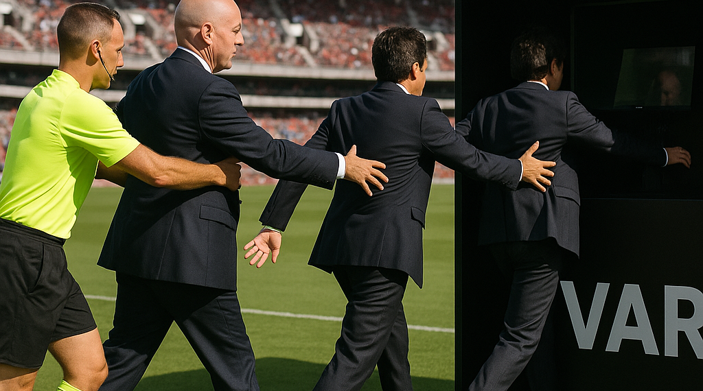 Sacan la roja a Infantino...  Y Femexfut, al VAR