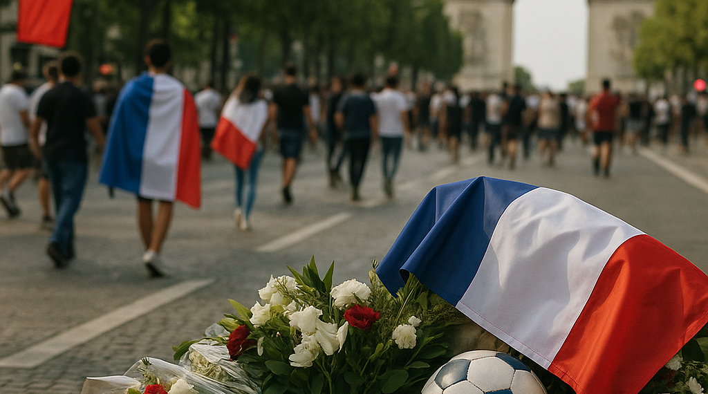 Muere una adolescente durante festejos por el pase de Francia a semifinales del Mundial
