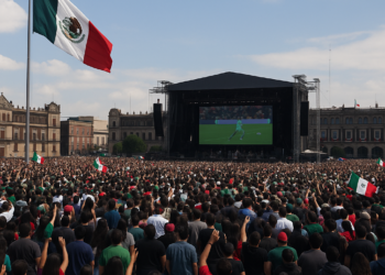 Registra Fan Fest del Zócalo lleno total
