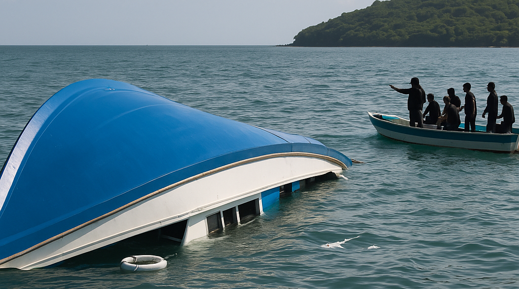 Al menos 15 personas murieron en Vietnam al volcar un barco turístico frente a la isla de Phu Quoc