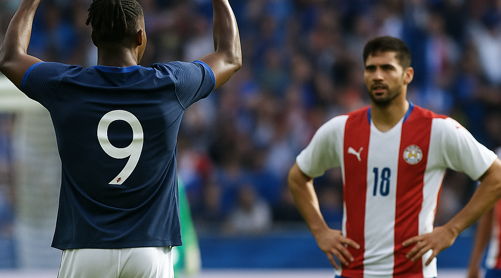 Francia supera con lo justo 1-0 a Paraguay y avanza a cuartos del Mundial