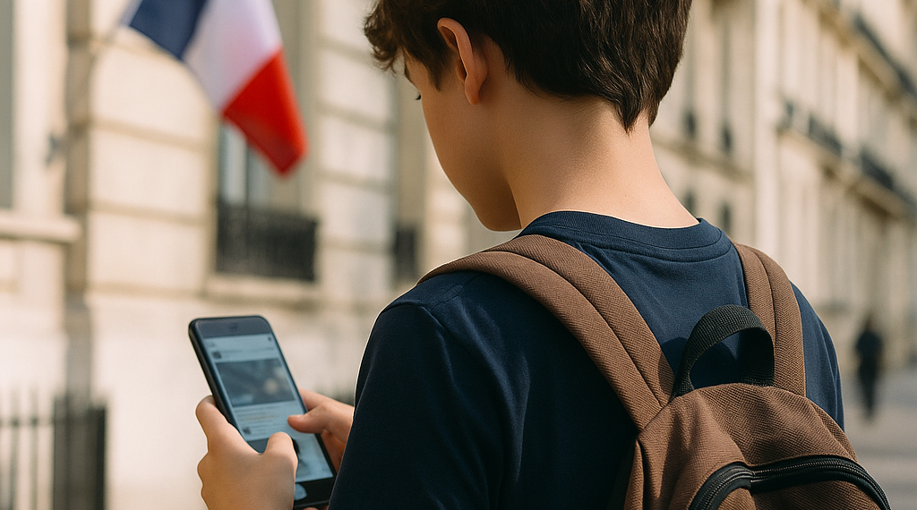 Prohíbe Francia uso de redes sociales a menores de 15 años