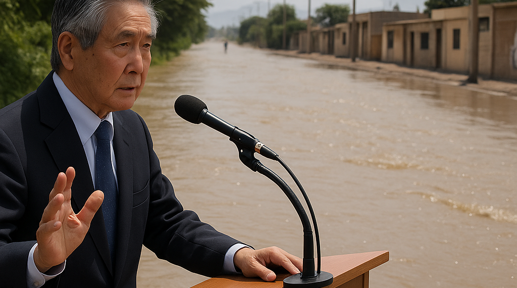 Fujimori adelanta que podría aprobar decretos de urgencia para enfrentar fenómeno El Niño en Perú