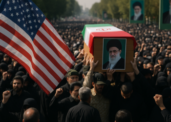 El régimen iraní dio inicio al funeral público del depuesto líder supremo Ali Khamenei entre gritos de “muerte a Estados Unidos”