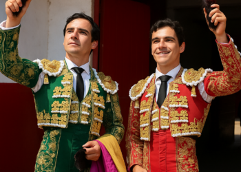 Manuel Diosleguarde, en un muletazo con la mano derecha al sexto de la tarde.