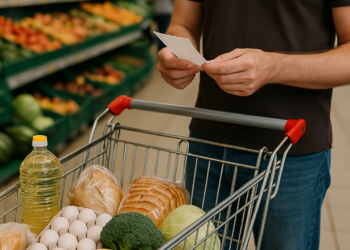 Canasta básica costó $4,888 en junio