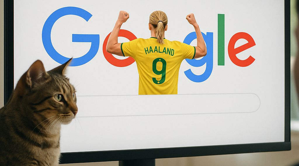 Google esconde un homenaje a Haaland: así aparece si escribes su nombre en el buscador