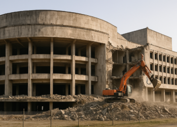 Big, Shiny Concert Hall In Georgia’s Capital To Be Demolished After 14 Years Of Sitting Unfinished And Unused