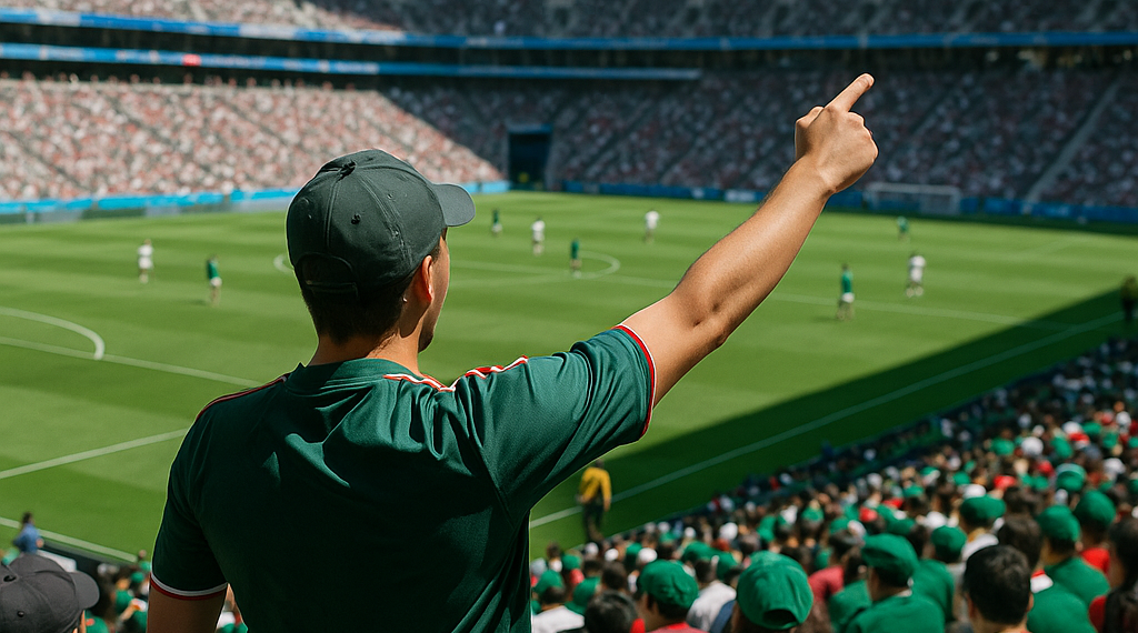 Se escucha el grito homofóbico en el México vs. Inglaterra