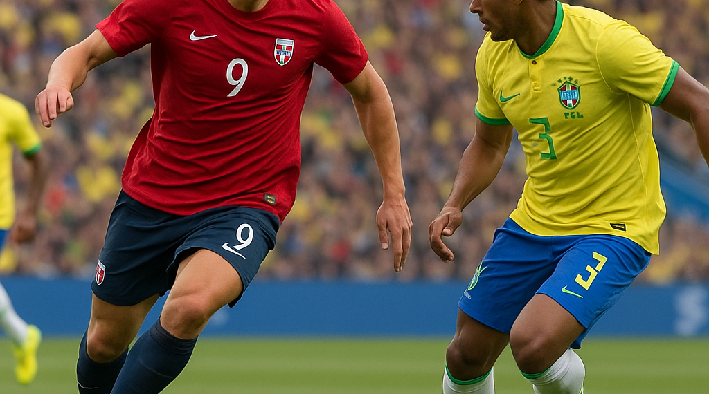Con doblete de Haaland, Noruega elimina a Brasil y clasifica a los cuartos de final del Mundial