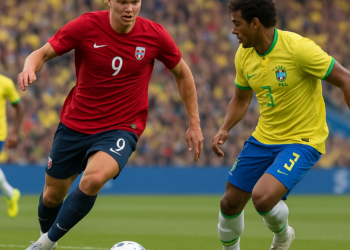 Con doblete de Haaland, Noruega elimina a Brasil y clasifica a los cuartos de final del Mundial