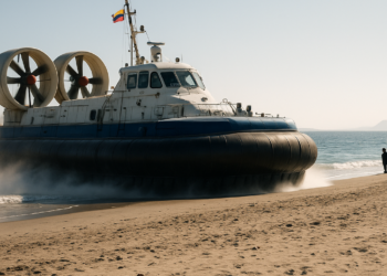 Qué es un hovercraft, cómo funciona y por qué Estados Unidos lo utiliza para llevar ayuda a Venezuela
