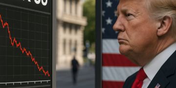 IBEX 35 se ve afectado por nueva amenaza comercial de Trump a España: Acciones de Santander, BBVA y Zara caen