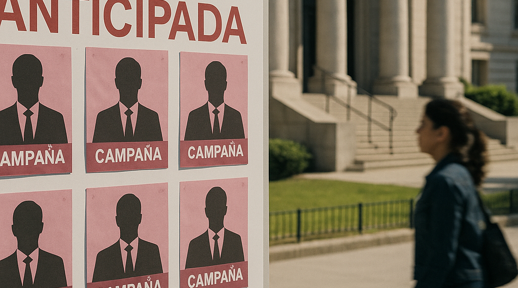 Está INE 'ciego' ante campaña adelantada