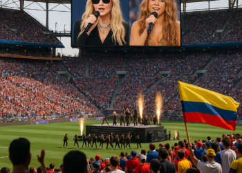 Electrizan Madonna y Shakira en show de la Final del Mundial